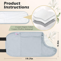 Pedobi wrap uses soft fleece for comfortable, skin-friendly reuse.