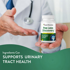 Close-up of cranberry extract capsules (PACRAN) for Pee Less Discovery