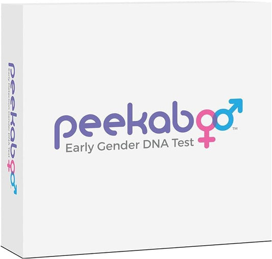 Front view of Peekaboo early gender test kit