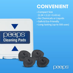 Safe for eyeglasses, sunglasses and reading glasses