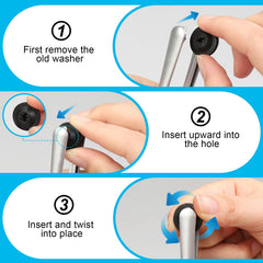 Replacement pads for Peeps CarbonKlean eyeglasses cleaning kit