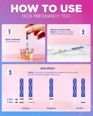 Pelvana test results showing two lines indicating pregnancy