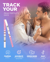 Women's health concept with Pelvana fertility test kit