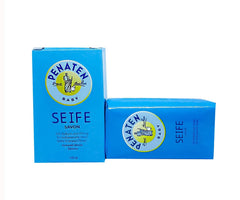 Penaten Baby Soap 100g - foaming lather close-up