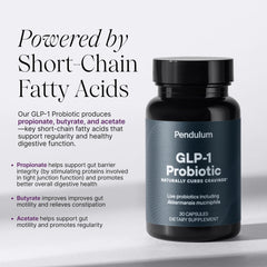 Graphic representing live anaerobic probiotic strains