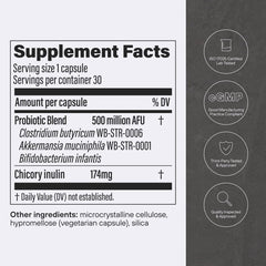 Pendulum GLP-1 Probiotic packaging box with dosage information.