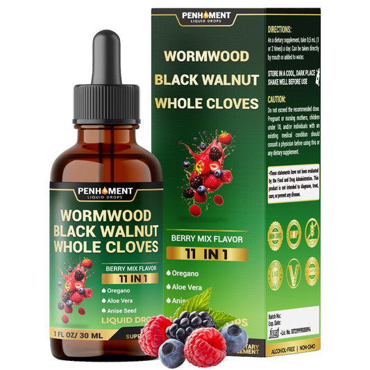 Bottled Penhoment 10in1 Wormwood Tincture Berry Mix 1 oz