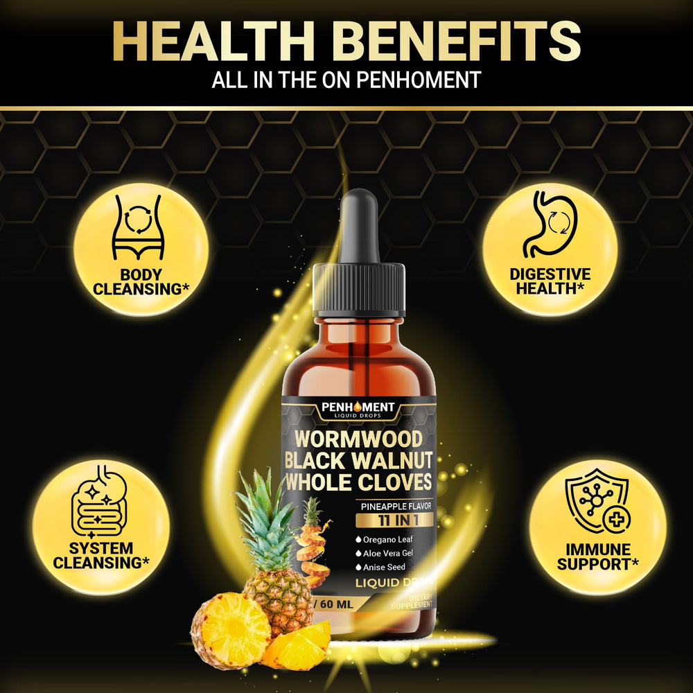 2 oz Penhoment bottle with Pineapple flavor label