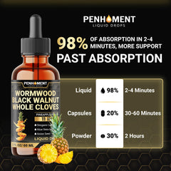 Vegetarian and gluten free Penhoment bottle