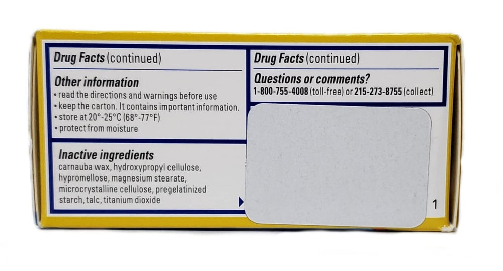 Pepcid AC box on shelf illustrating an at home solution for heartburn