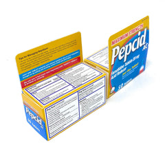 Pepcid AC graphic noting day and night acid control studies