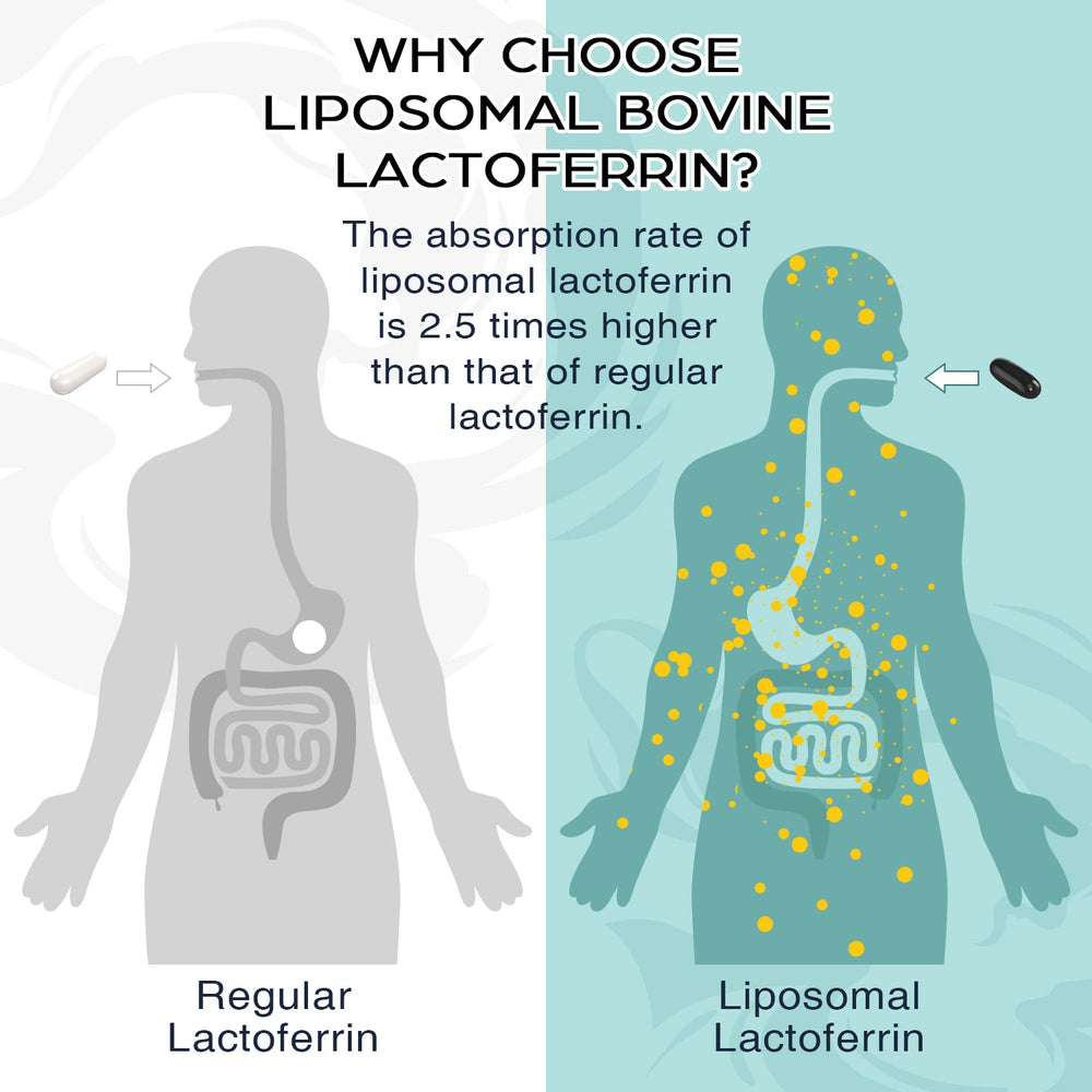 Packaging and boxing for Pepeior Liposomal Bovine Lactoferrin