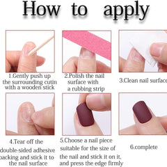 PEPFTG versatile nails suitable for prom, parties, and events.