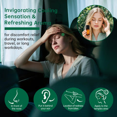 Diffuser with refreshing peppermint aroma for rooms
