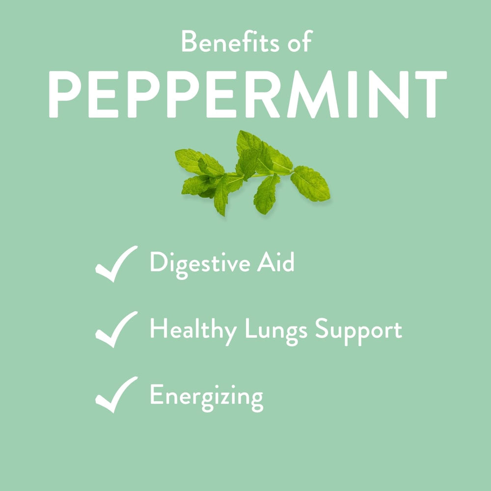 Peppermint essential oil being used in a diffuser