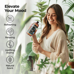 Peppermint oil used in a household cleaning spray