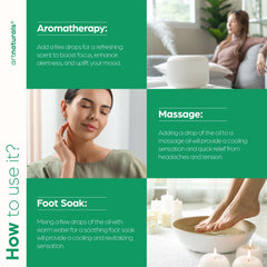 GC/MS testing certificate image for peppermint oil