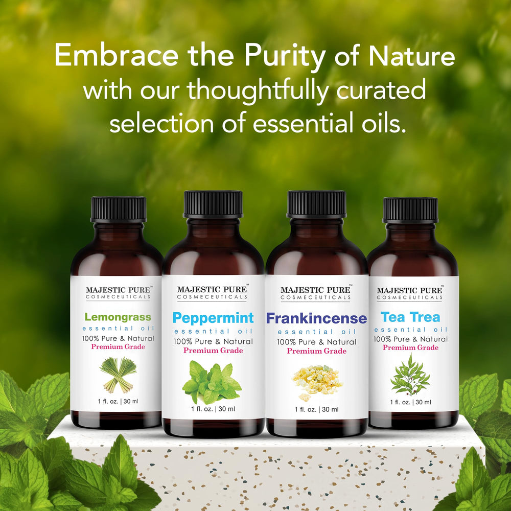 Peppermint oil ingredients showing purity and no fillers