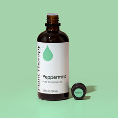 Peppermint oil on skin and hair care