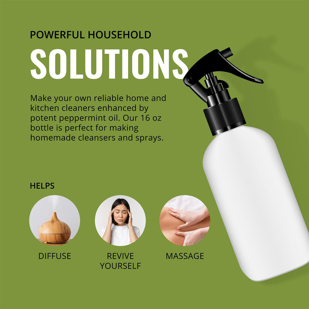 Peppermint essential oil spray for DIY use