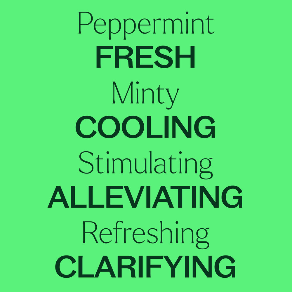 Peppermint oil for topical use and massage