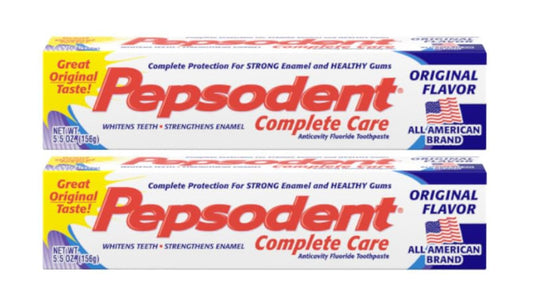 Pepsodent Complete Care Anticavity Toothpaste front packaging