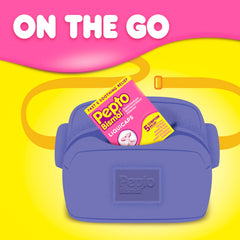 Pepto Bismol Liquicaps 48 capsules illustration emphasizes quantity and convenience.