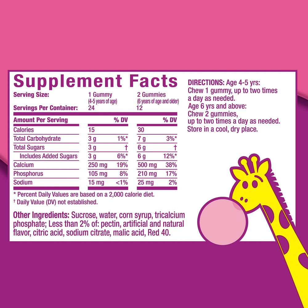 Pepto Kids Gummies packaging showing trusted brand for occasional stomach relief