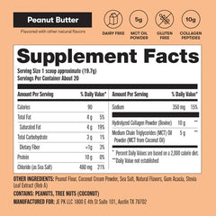 Smoothie cup and spoon highlight low net carbs per serving