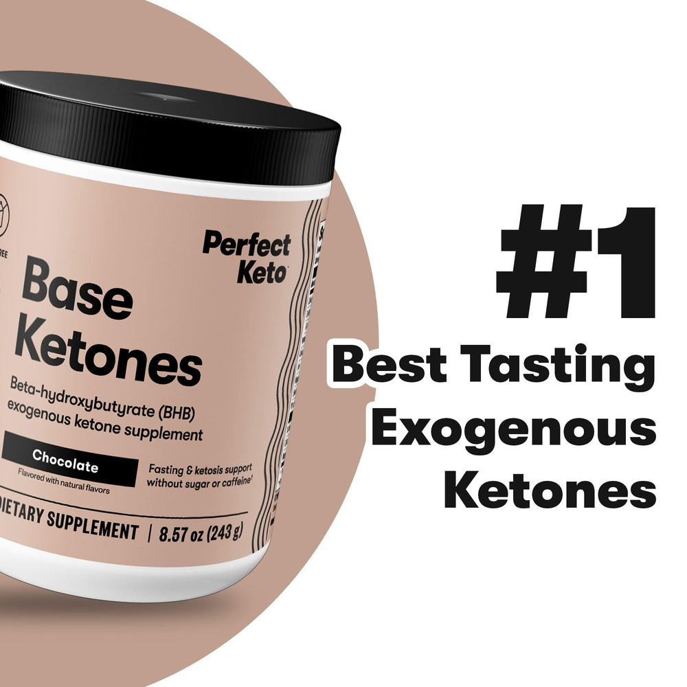 Prepared chocolate ketones shake ready to drink