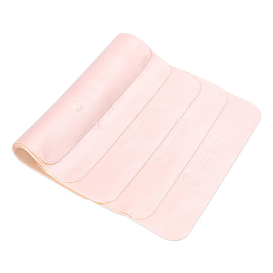 PERFECTSIGHT pink microfiber cloths 6-pack, 5.7 x 6.7 inches