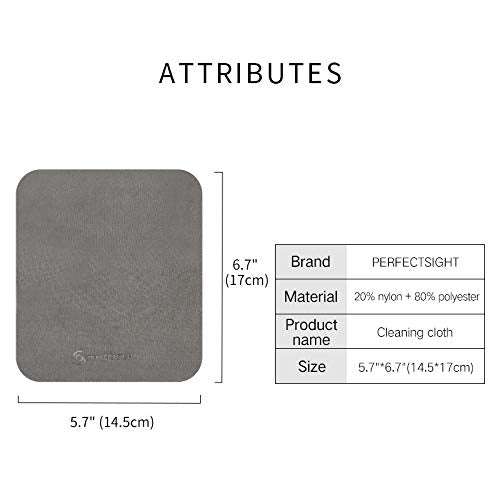 4-pack microfiber cloths inside camera bag
