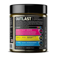 Person using Performance Sports Gummies during training or gaming