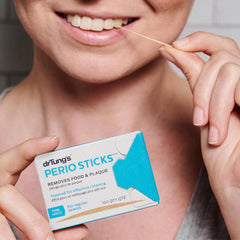 Perio Sticks travel tin with compact packaging