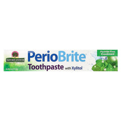 PerioBrite toothpaste box packaging