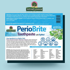 PerioBrite Wintermint packaging and 4 oz tube