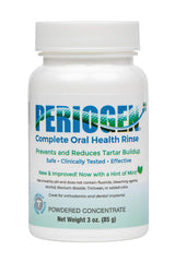 Periogen powder concentrate bottle (3 oz).