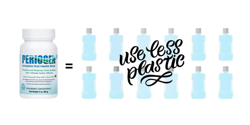 Periogen designed for use with an oral irrigator