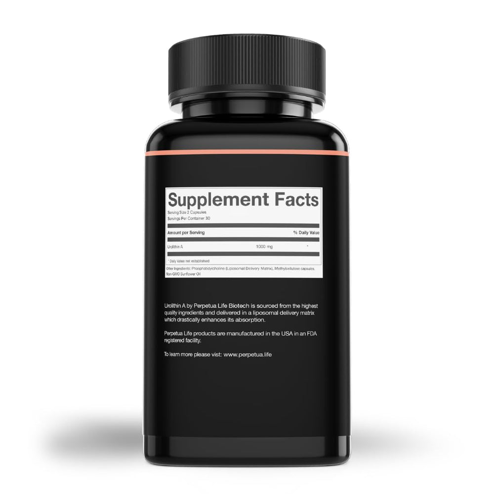 Product packaging with supplement facts and vegan capsules