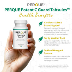 Serving size information for Perque EPA/DHA Guard 120 gels