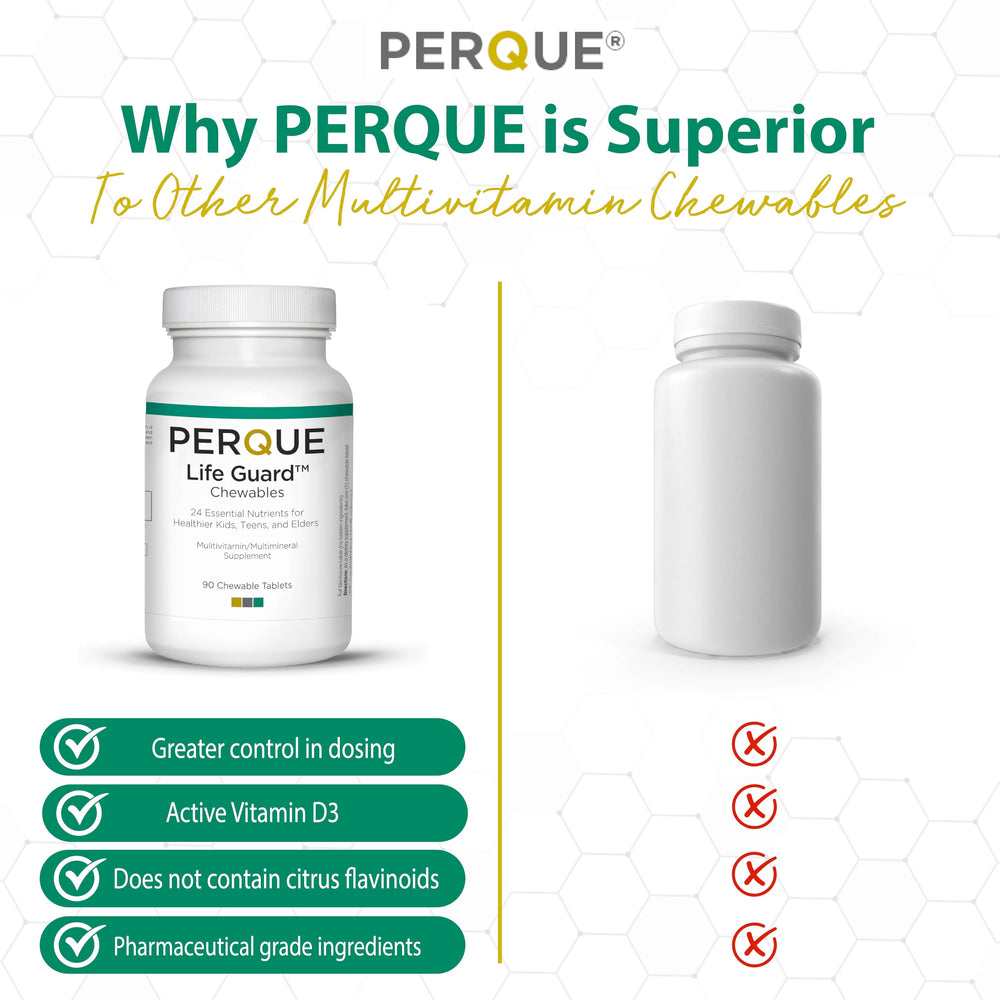 Perque Life Guard Chewables packaging shot