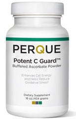 PERQUE Potent C Guard Powder 16 oz bottle front view
