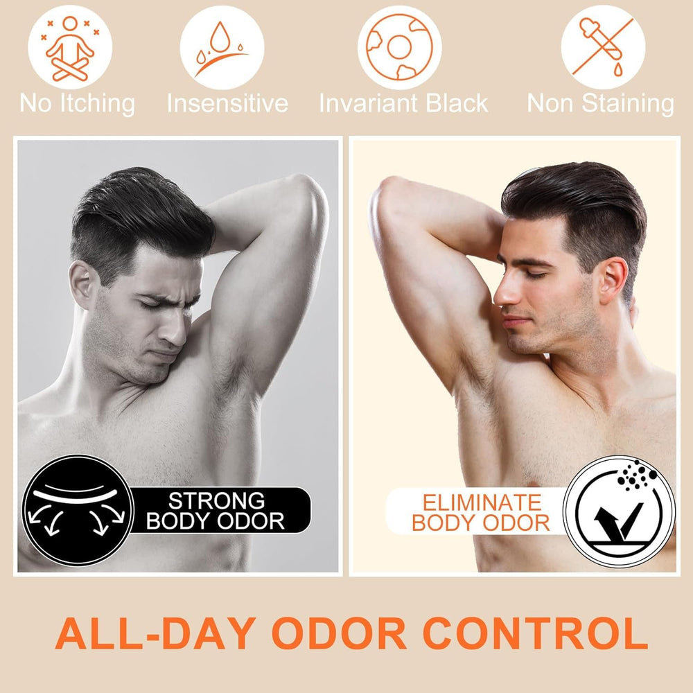 Persimmon Body Wash with tea tree and persimmon extracts for odor neutralization.