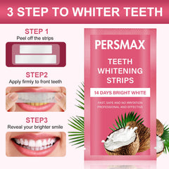 Sensitivity-friendly whitening formula with coconut oil and chamomile