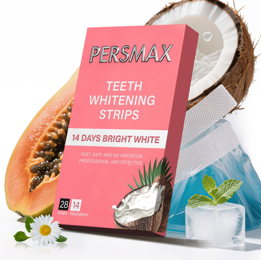 PERSMAX Teeth Whitening Strips packaging