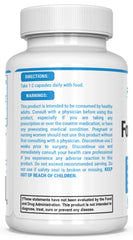 Packaging image of PEScience Forskolin capsules, 60-count bottle