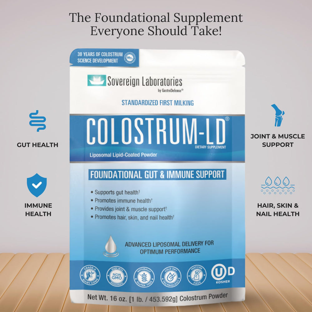 Pet-friendly use of Colostrum-LD powder added to pet food or water