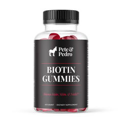 Main image of Pete & Pedro Biotin Gummies 60 count