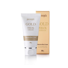 Petitfee Gold Neck Cream bottle close-up