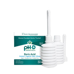 pH-D Instant Odor Rinse bottle for on-the-go freshness in use